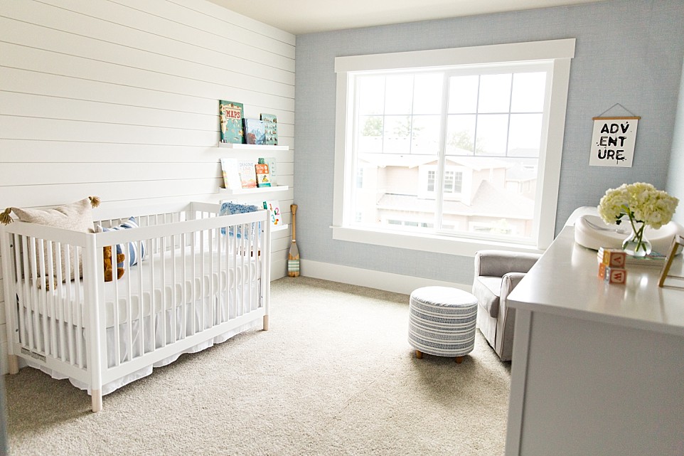 Modern Neutral Nursery Design - Baby Kasper is almost here